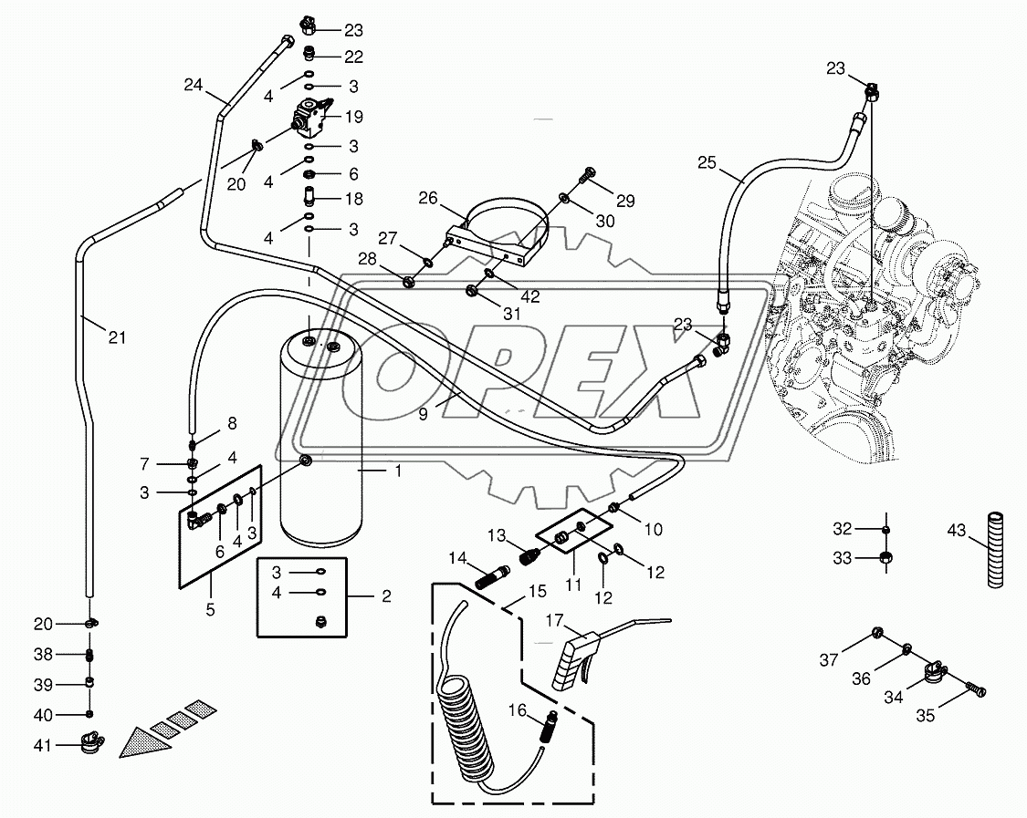 Air pressure-Blow-out gun