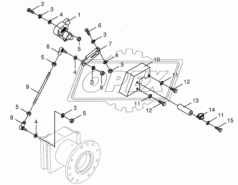 Angle sensor-chopping drum