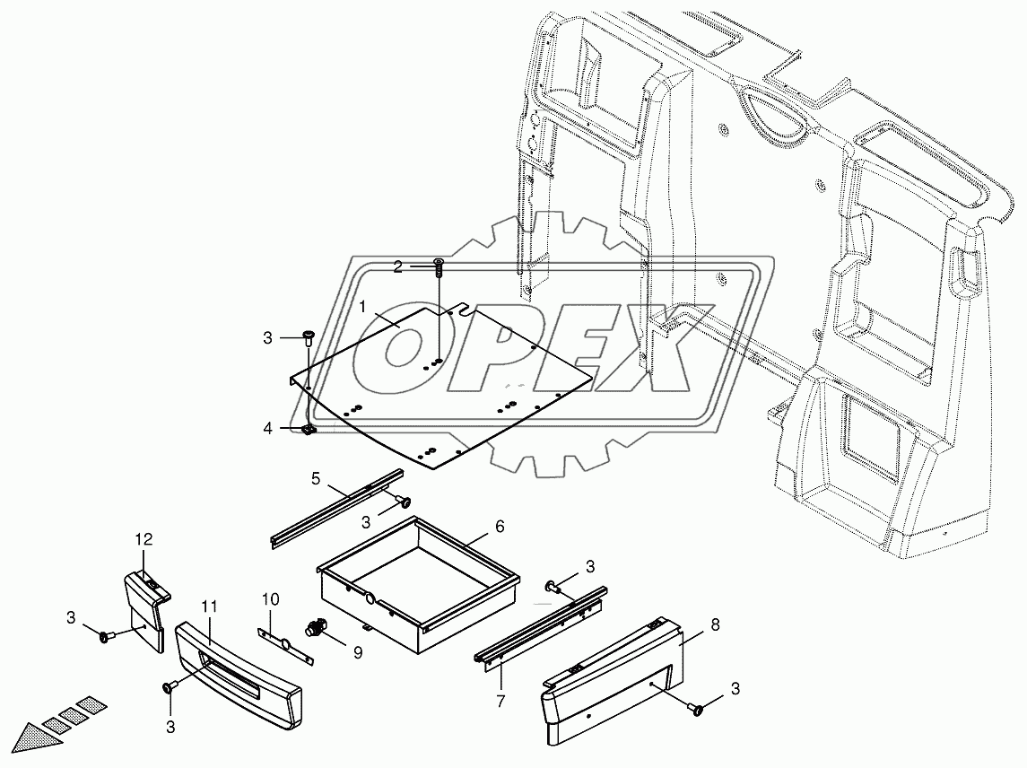 Cab-drawer