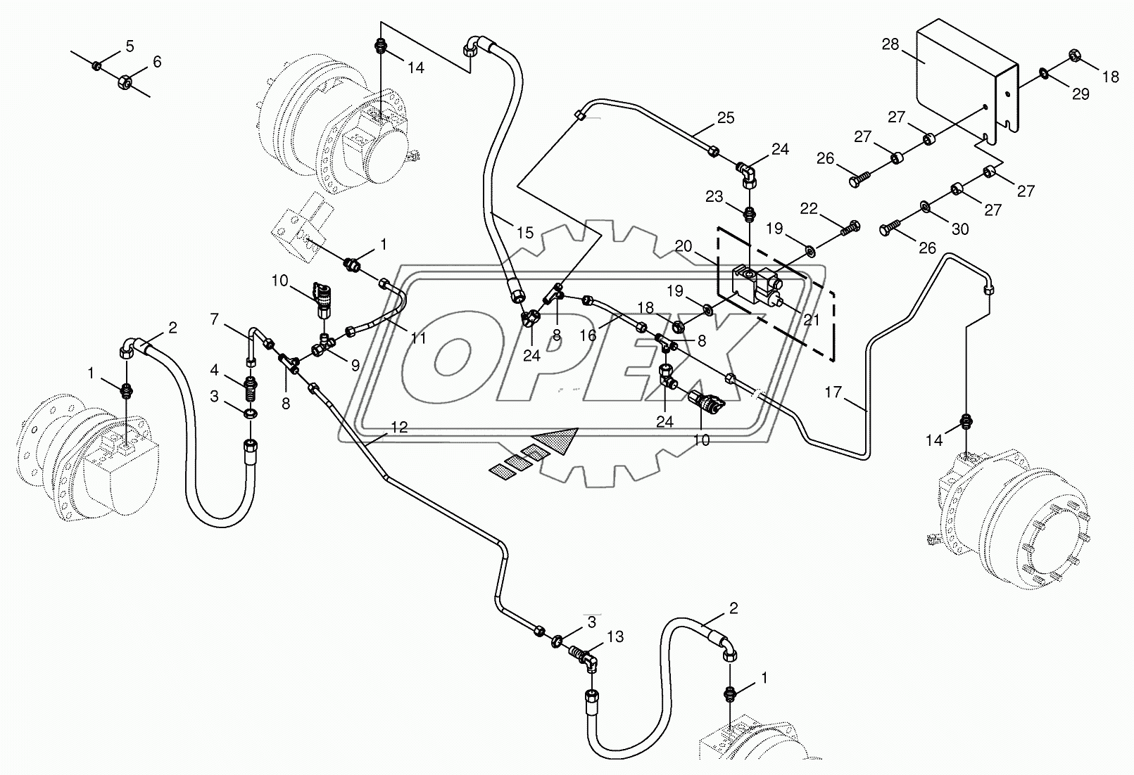 Hydraulics - speed range shifting