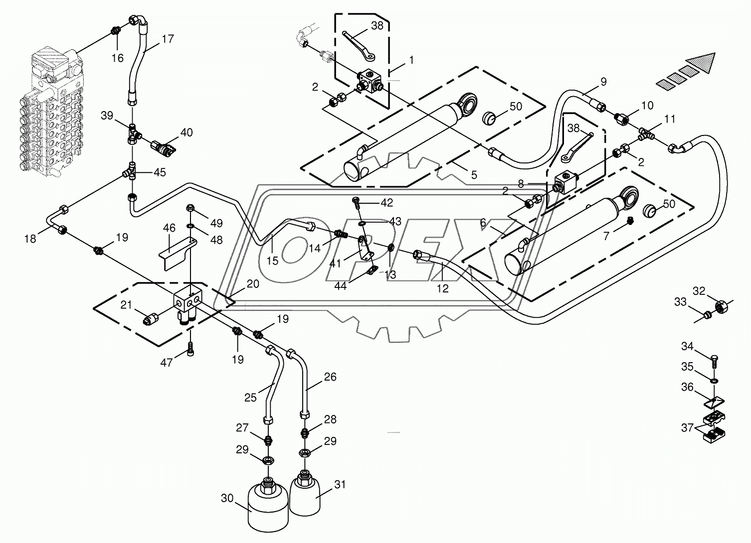 Hydraulics - lift