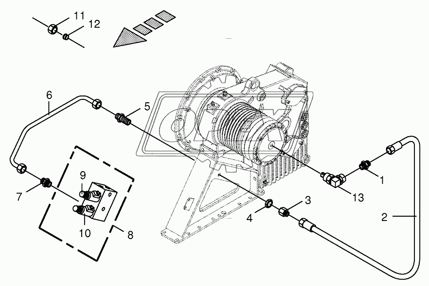 Lines main clutch