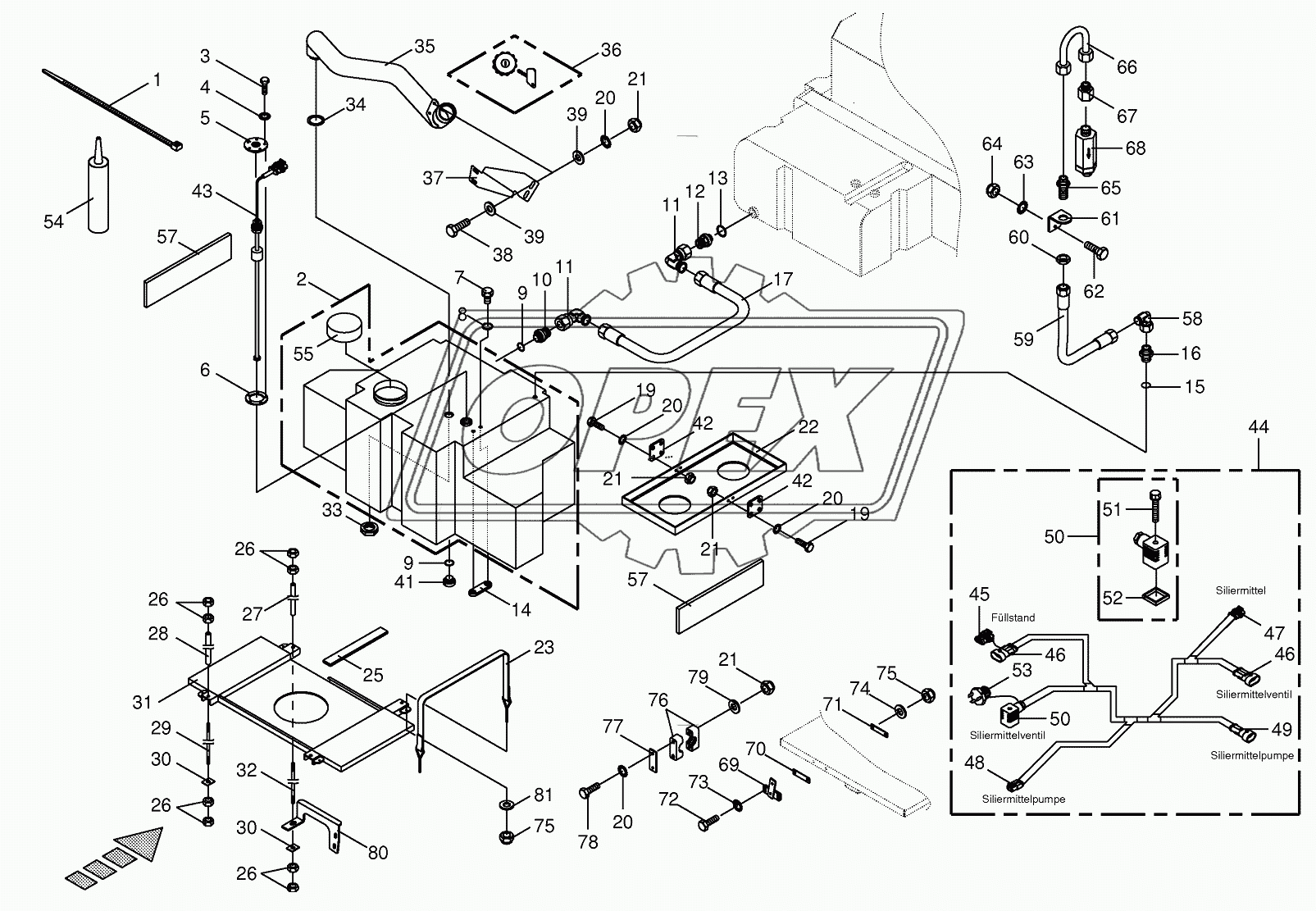 Auxiliary tank