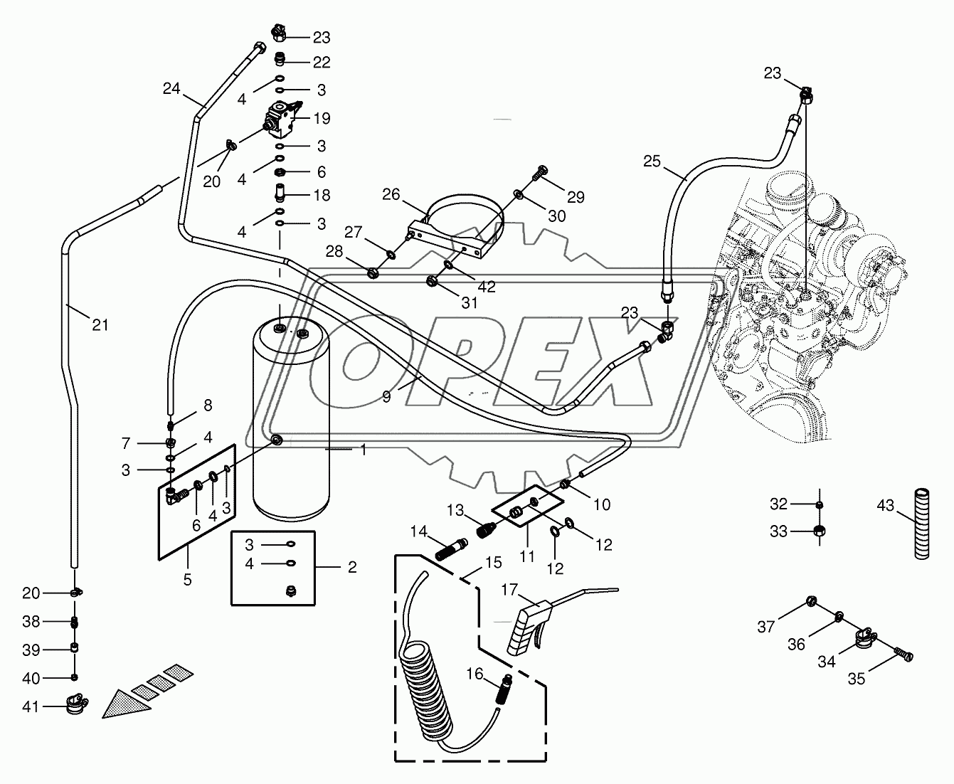 Air pressure - Blow-out gun