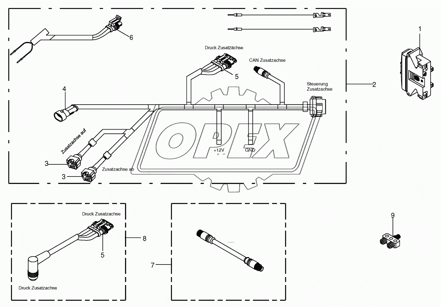 Electronics - additional axis