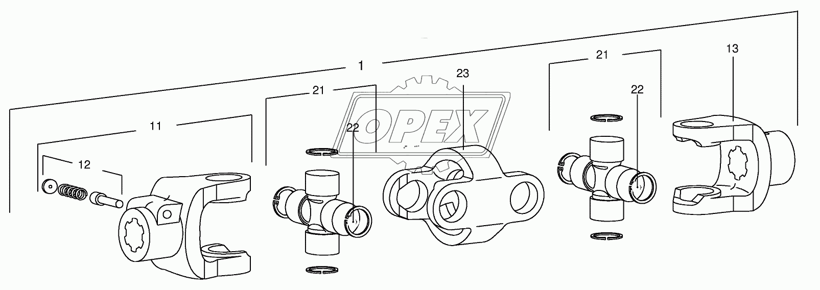 Double universal joint