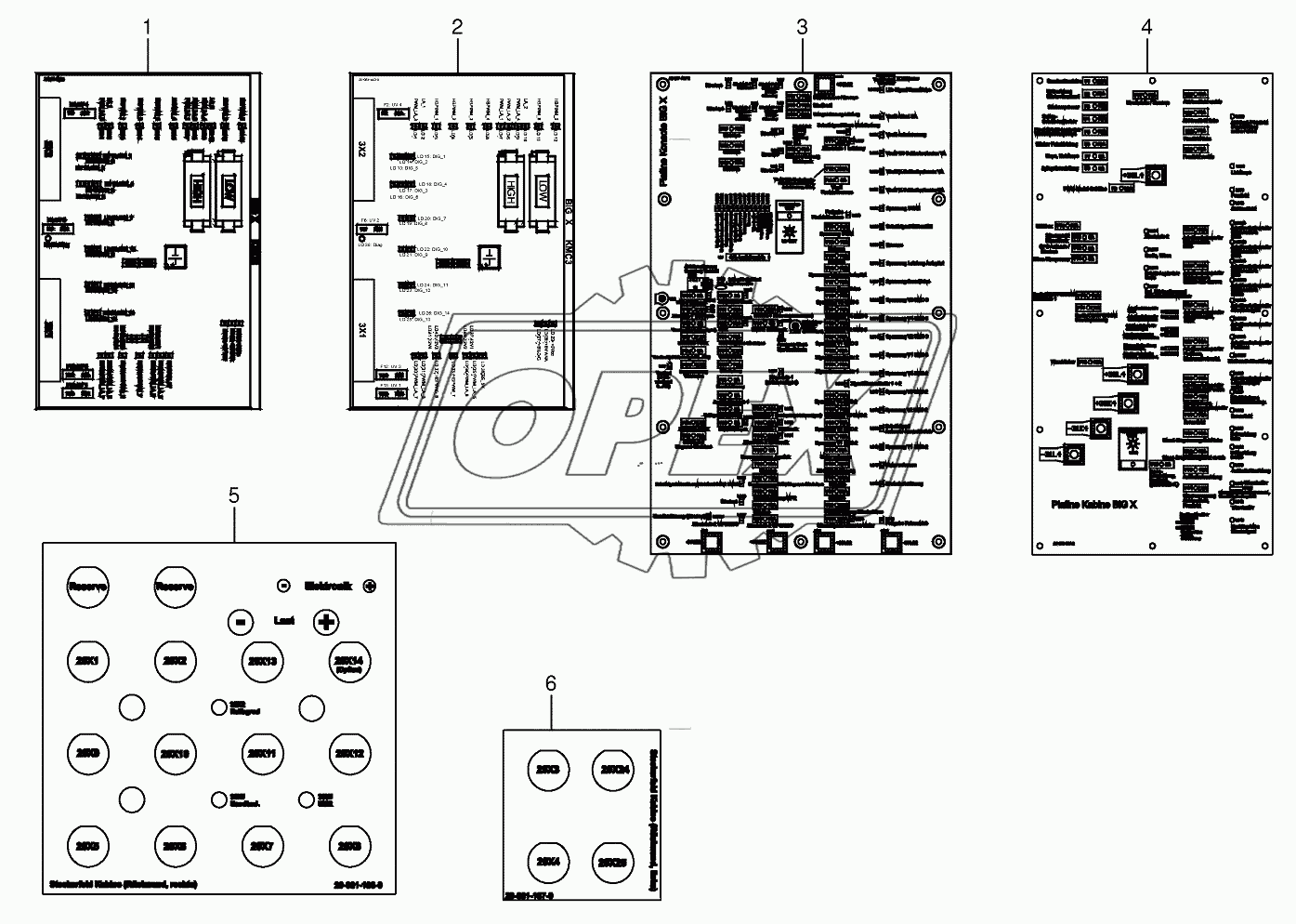 Label - Circuit board 833001 - 853000