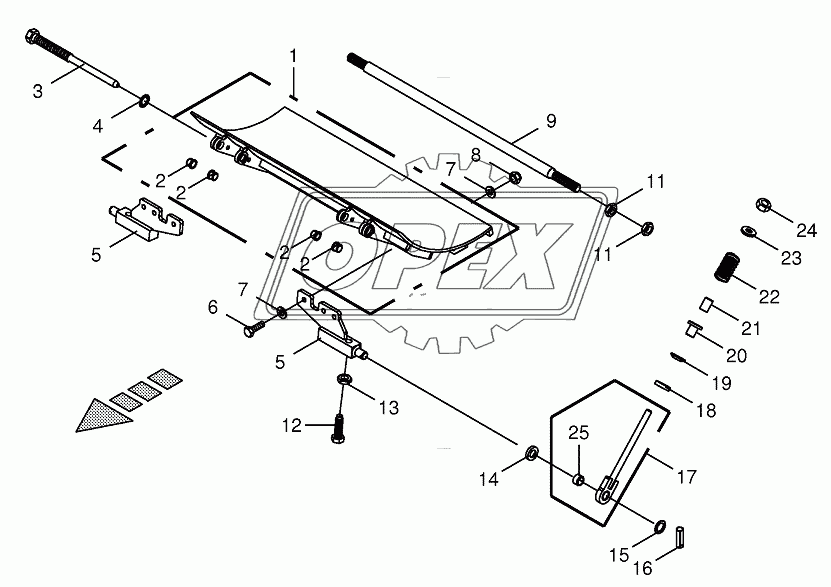 Drum base - spring-mounted