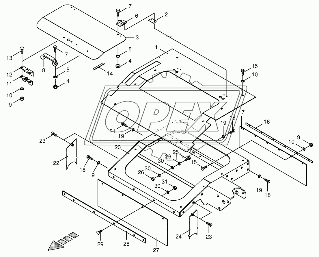 Cover- Feeder Housing