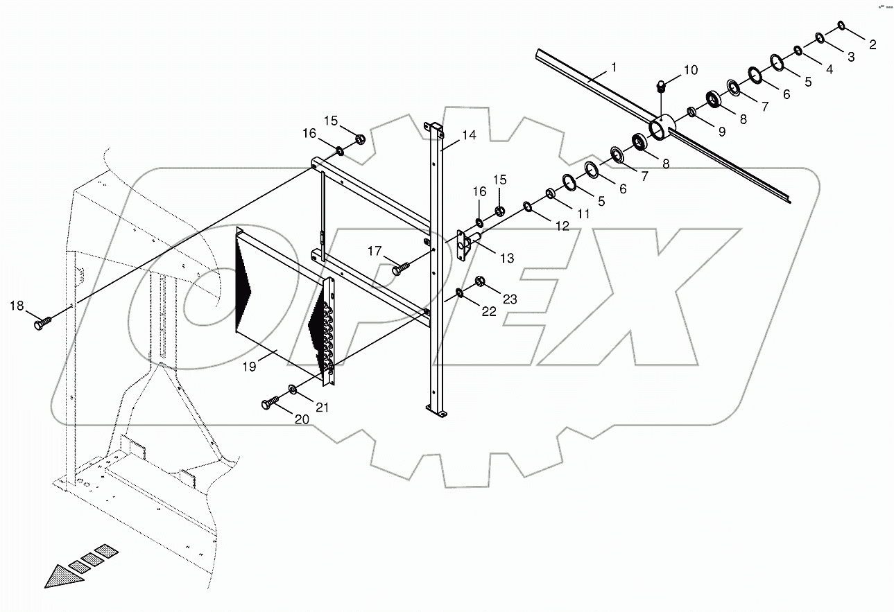 Rotor/Air conditioner mounting
