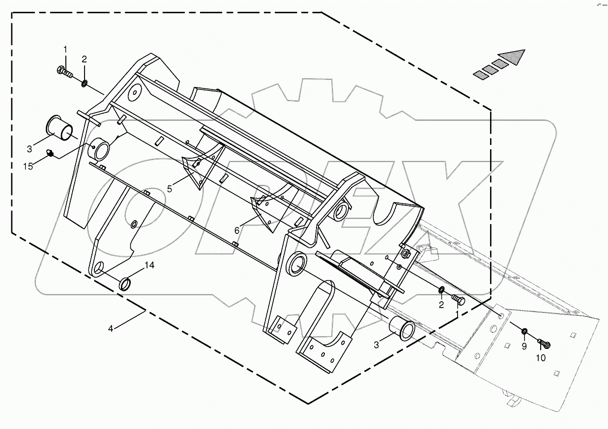 Cracker housing 745501-750480