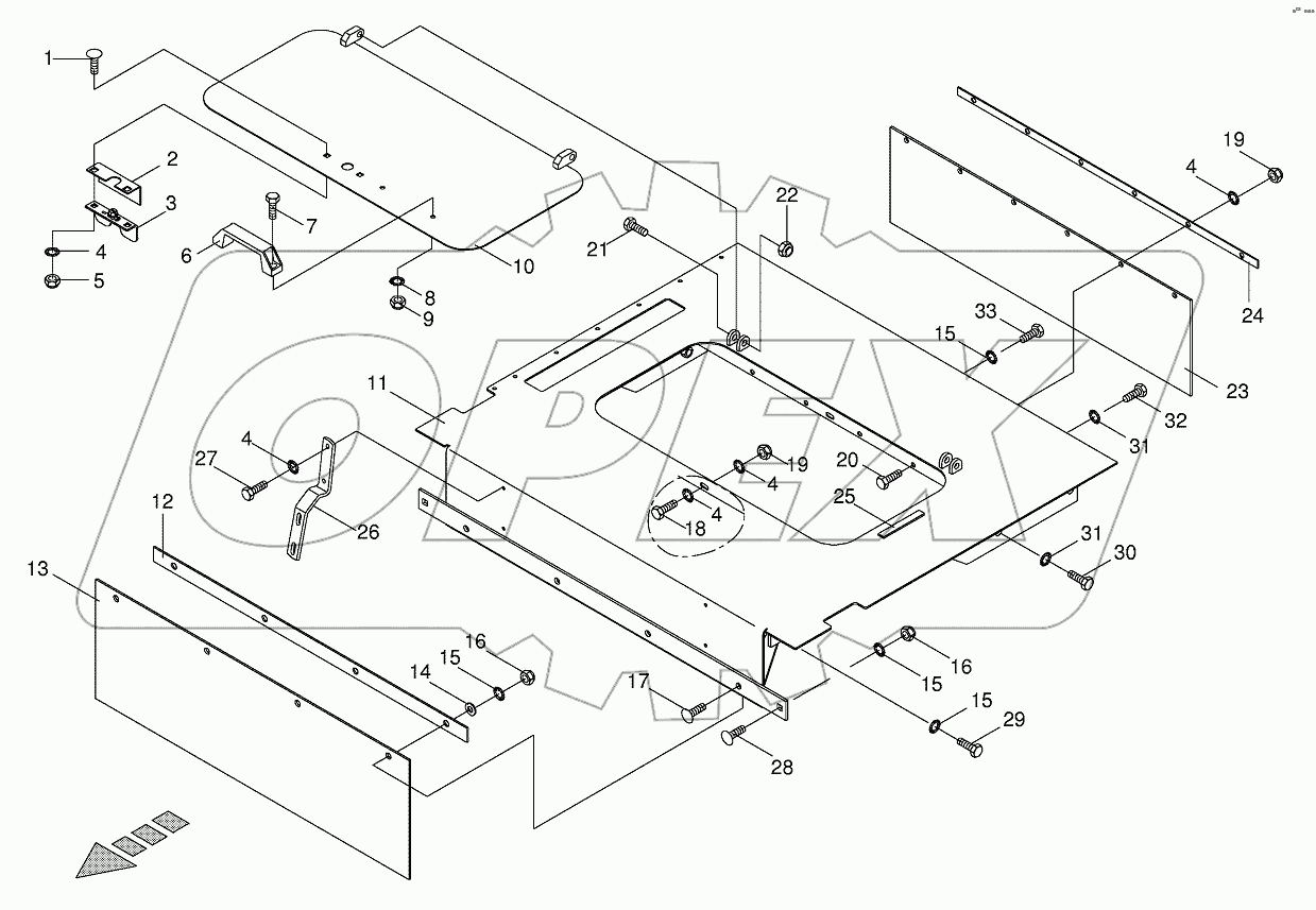 Cover-Feeder Housing