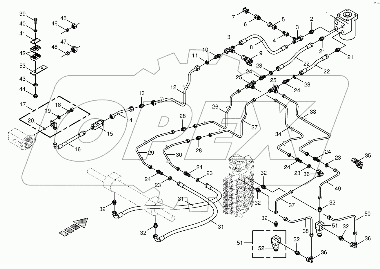 Hydraulic steering system