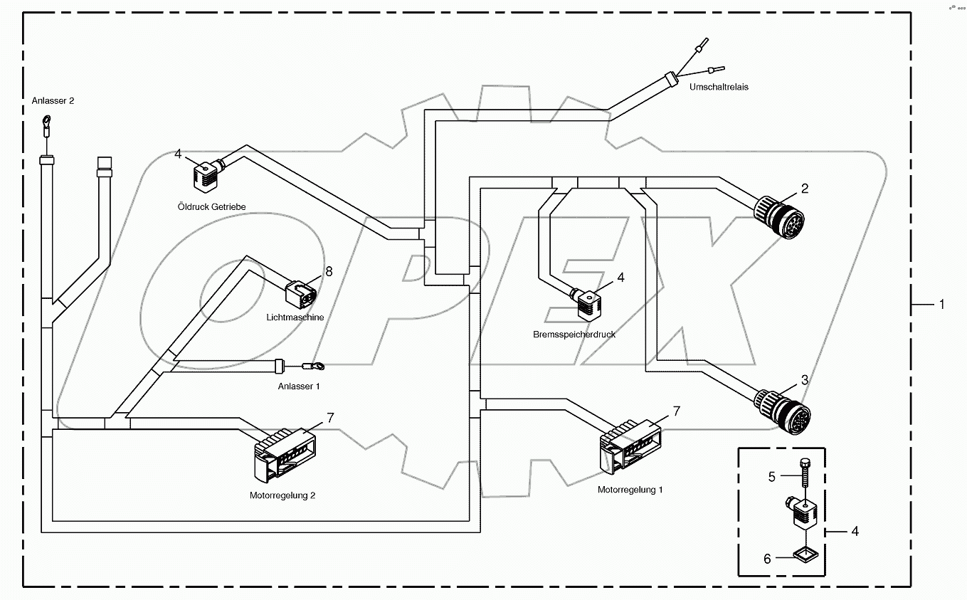 Wiring Harness-engine