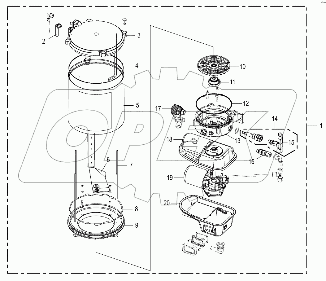 Pump for central lubrication-BEKA-MAX