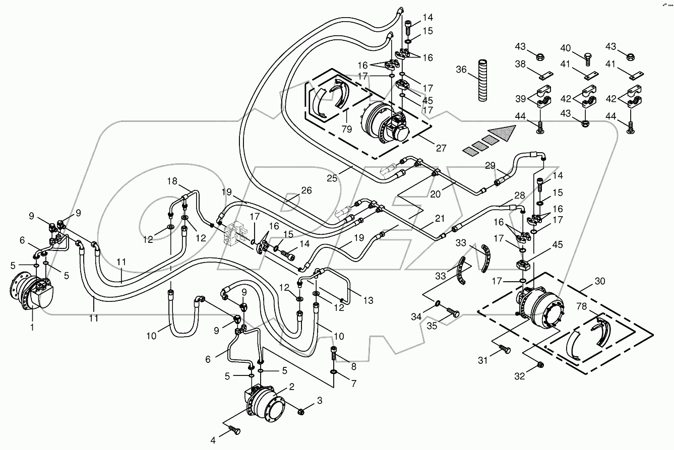 Traction drive wheel engine