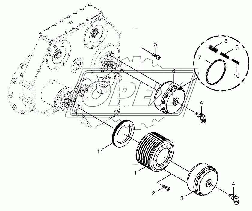 Pulley/clutch