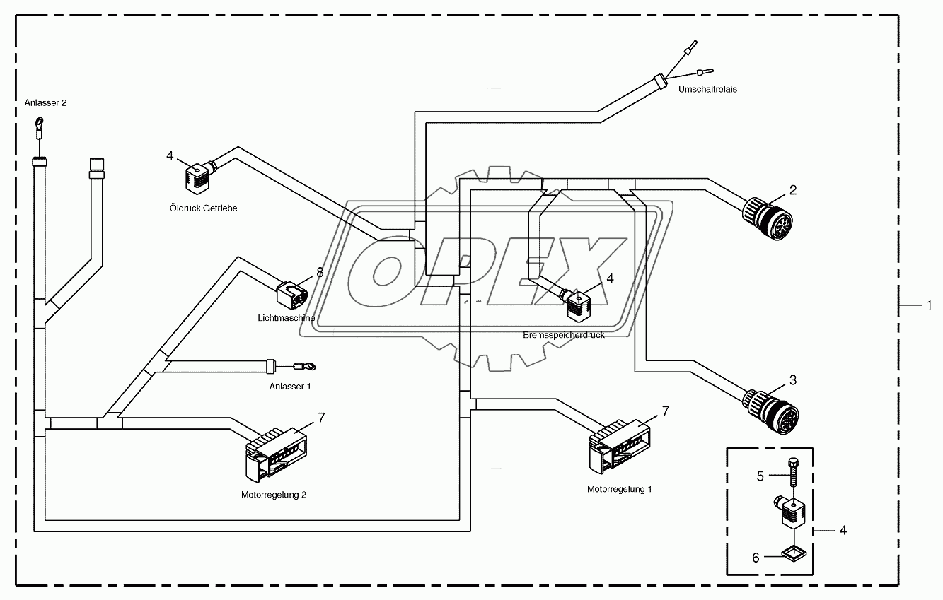 Wiring Harness-engine