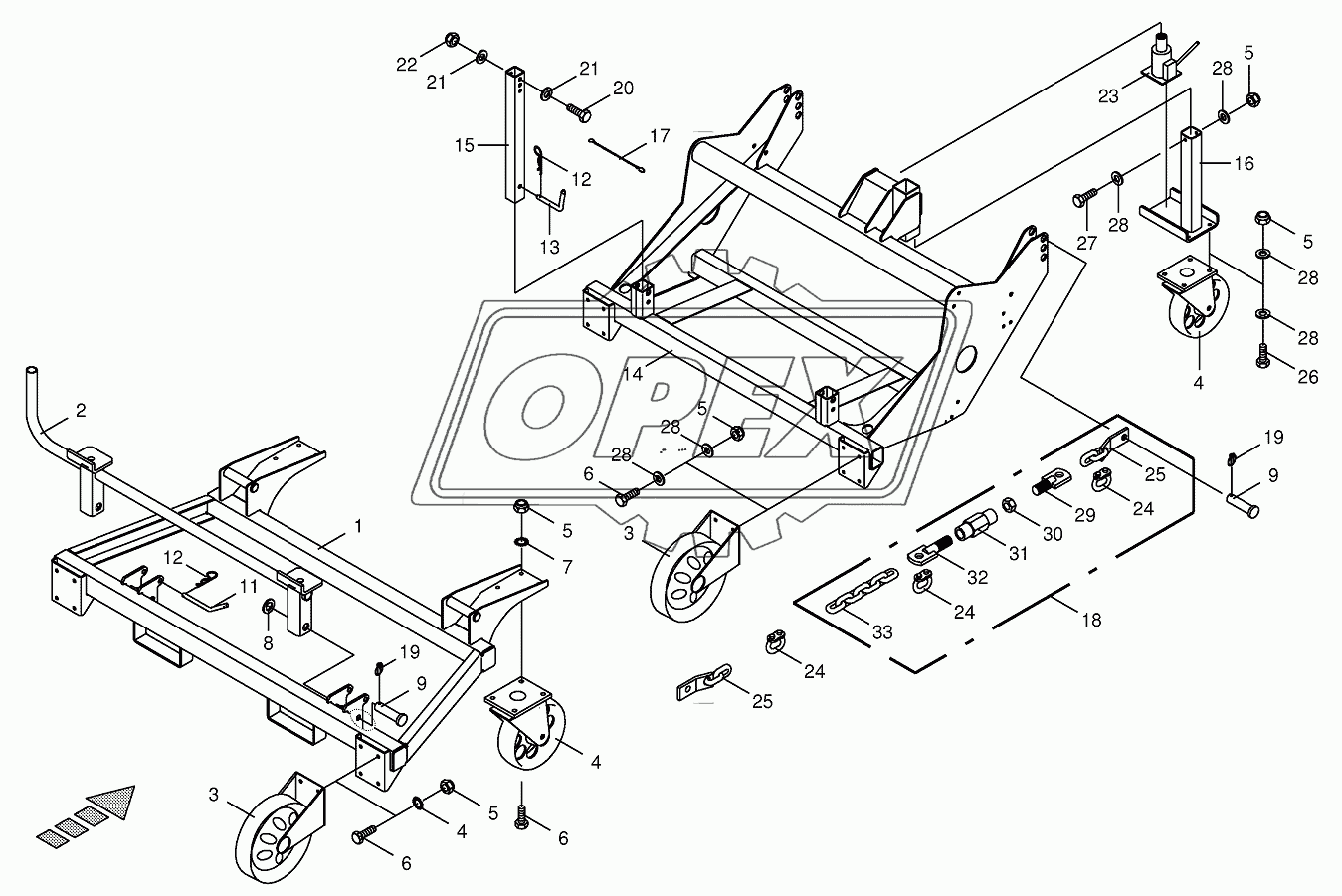 Installation car