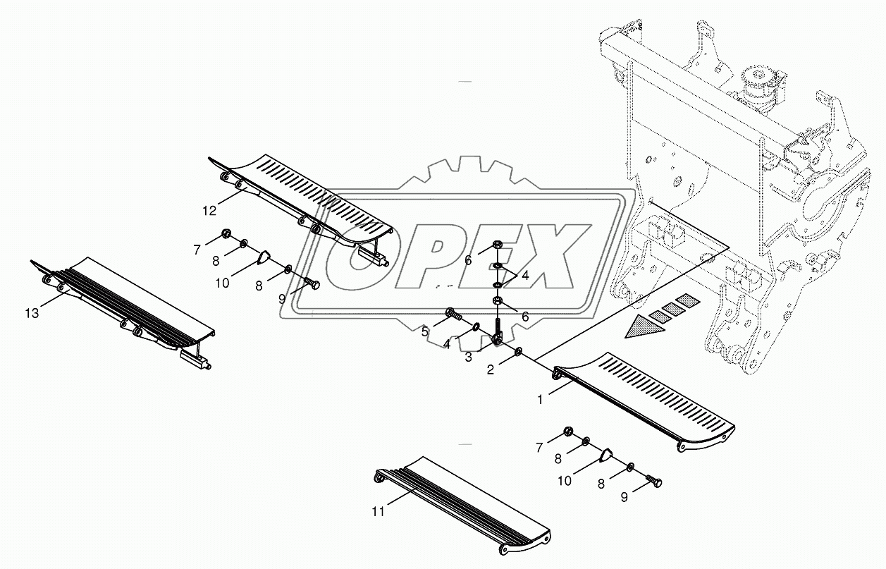 Husk/friction ground