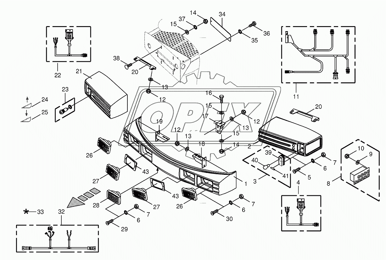 Front panel/Headlight