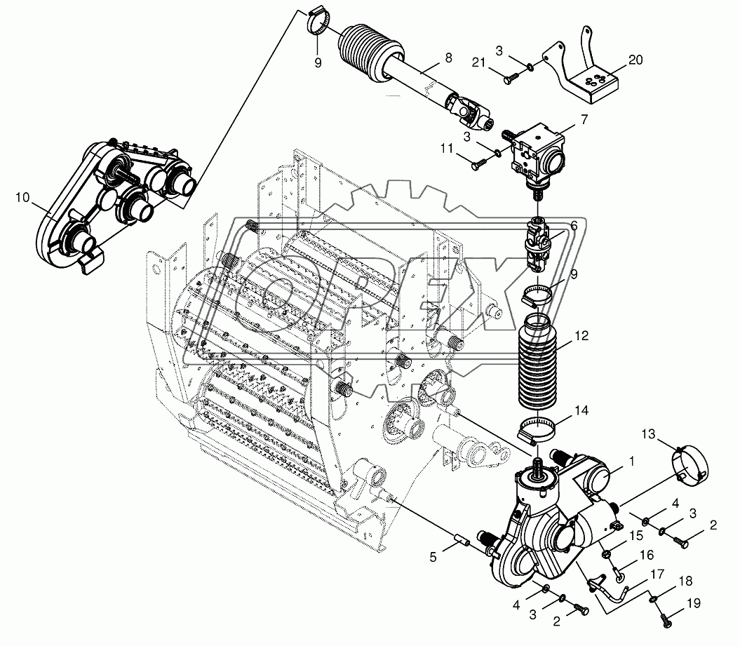 Drive-feed rollers