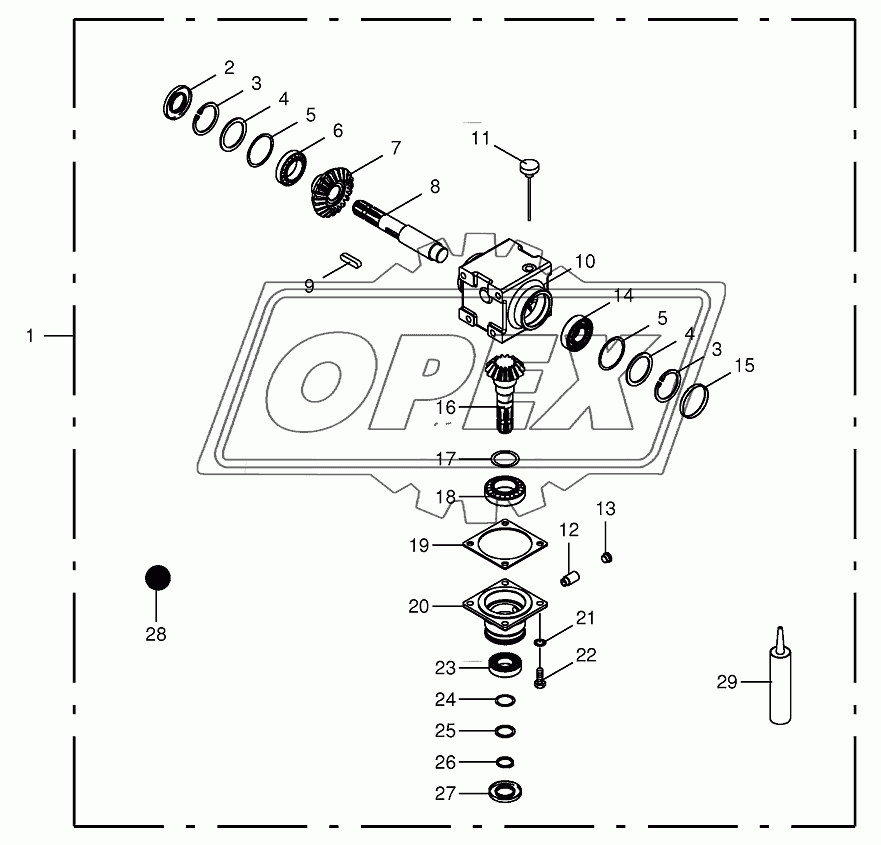 Angle gear