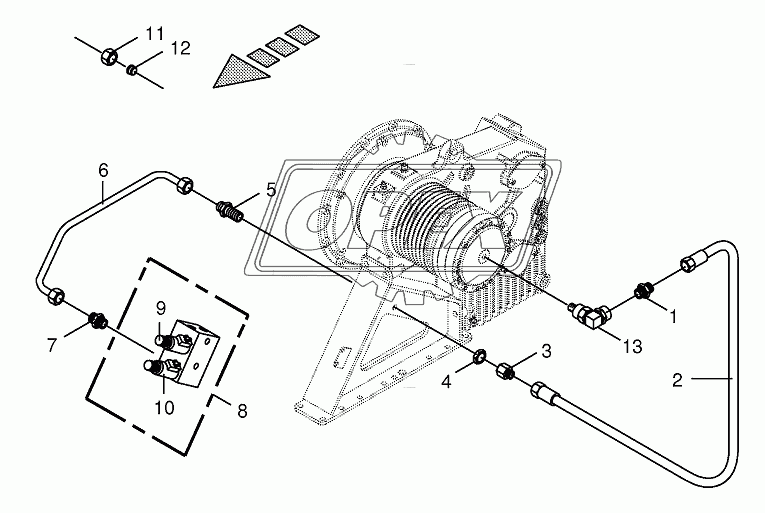 Lines main clutch