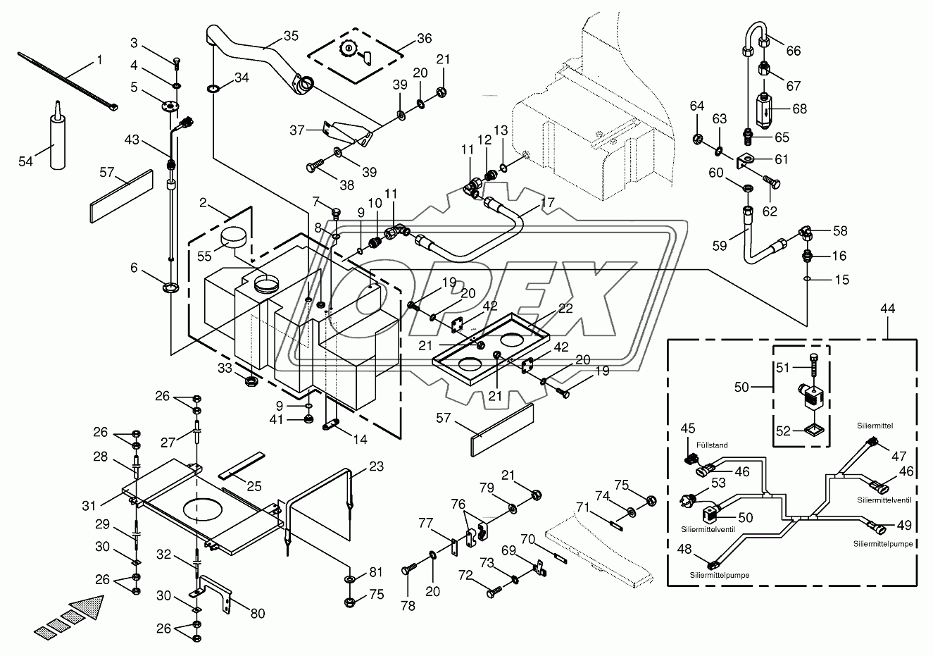 Auxiliary tank