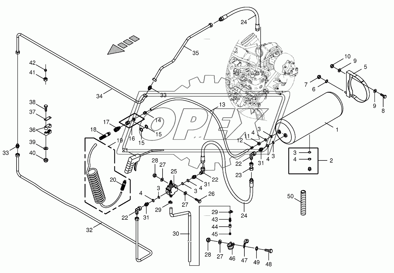 Air pressure-Blow-out gun