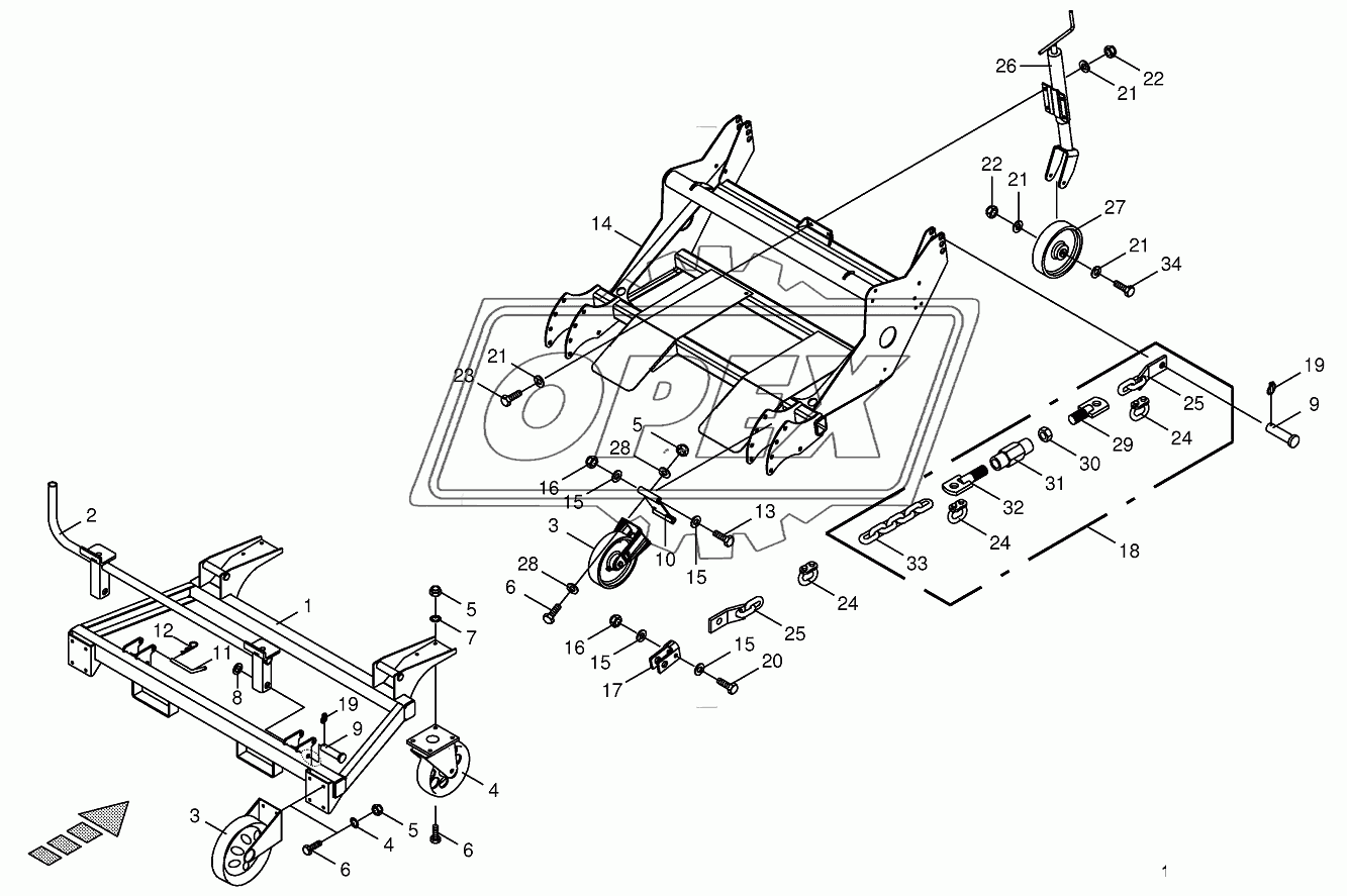 Installation car