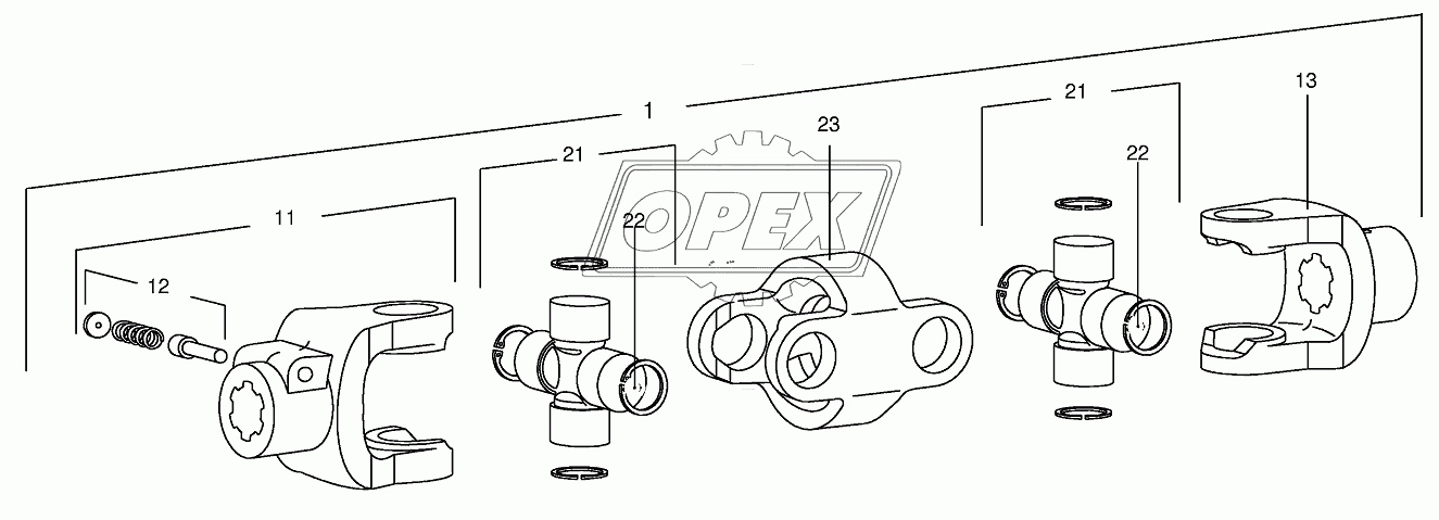 Double universal joint