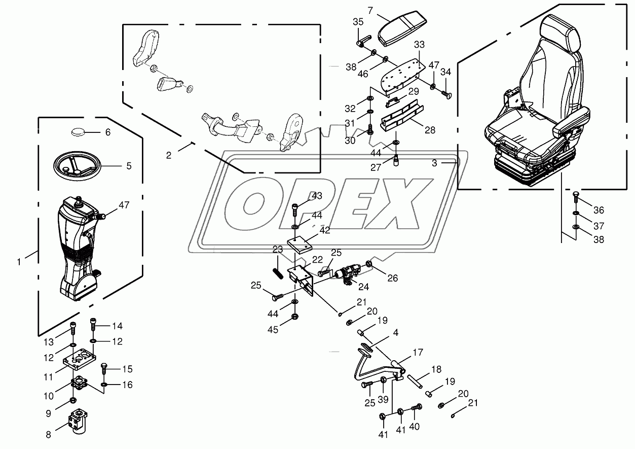 Steering columm