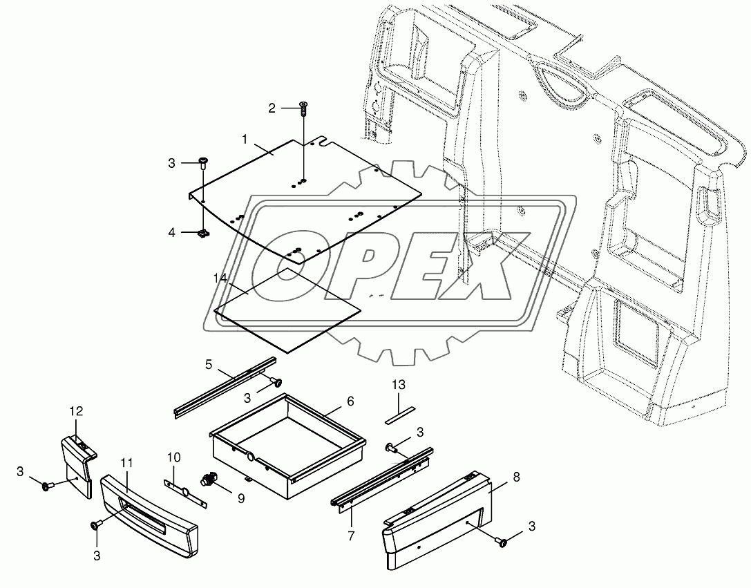 Cab-drawer