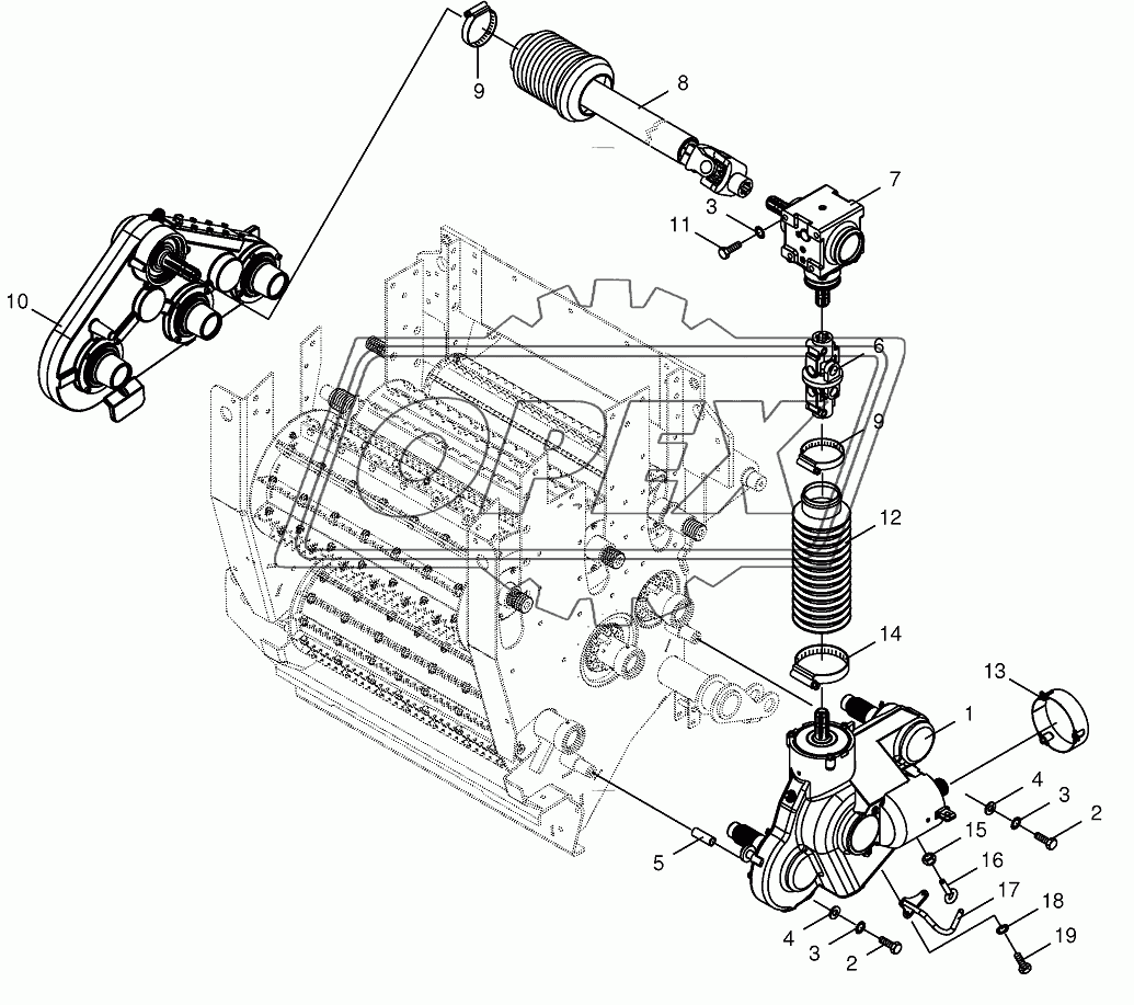 Drive-feed rollers