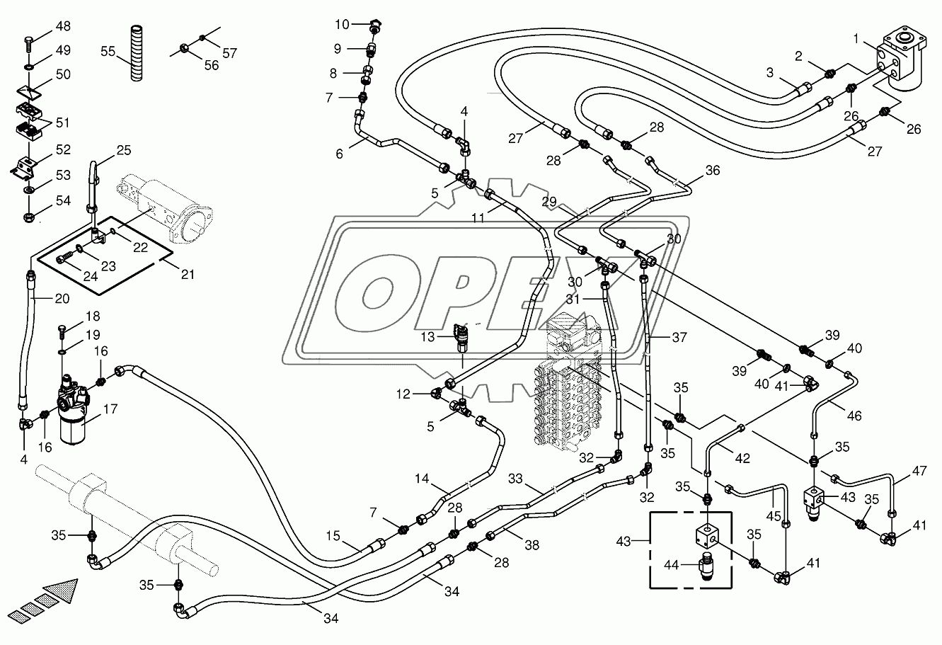 Hydraulic steering system
