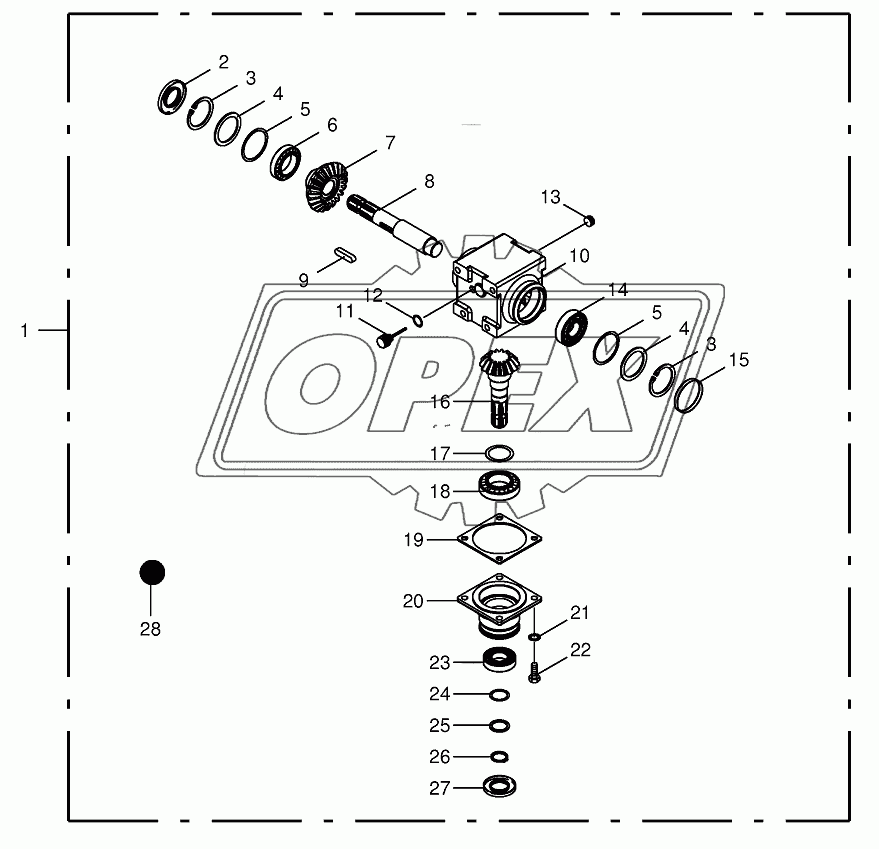 Angle gear