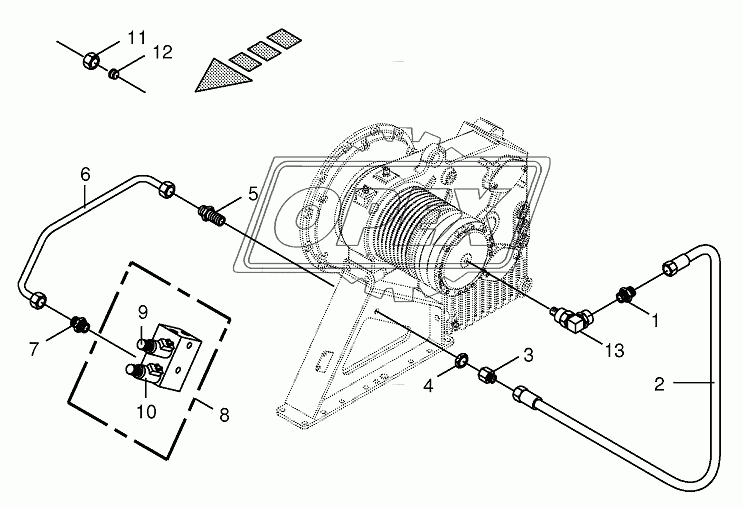 Lines main clutch