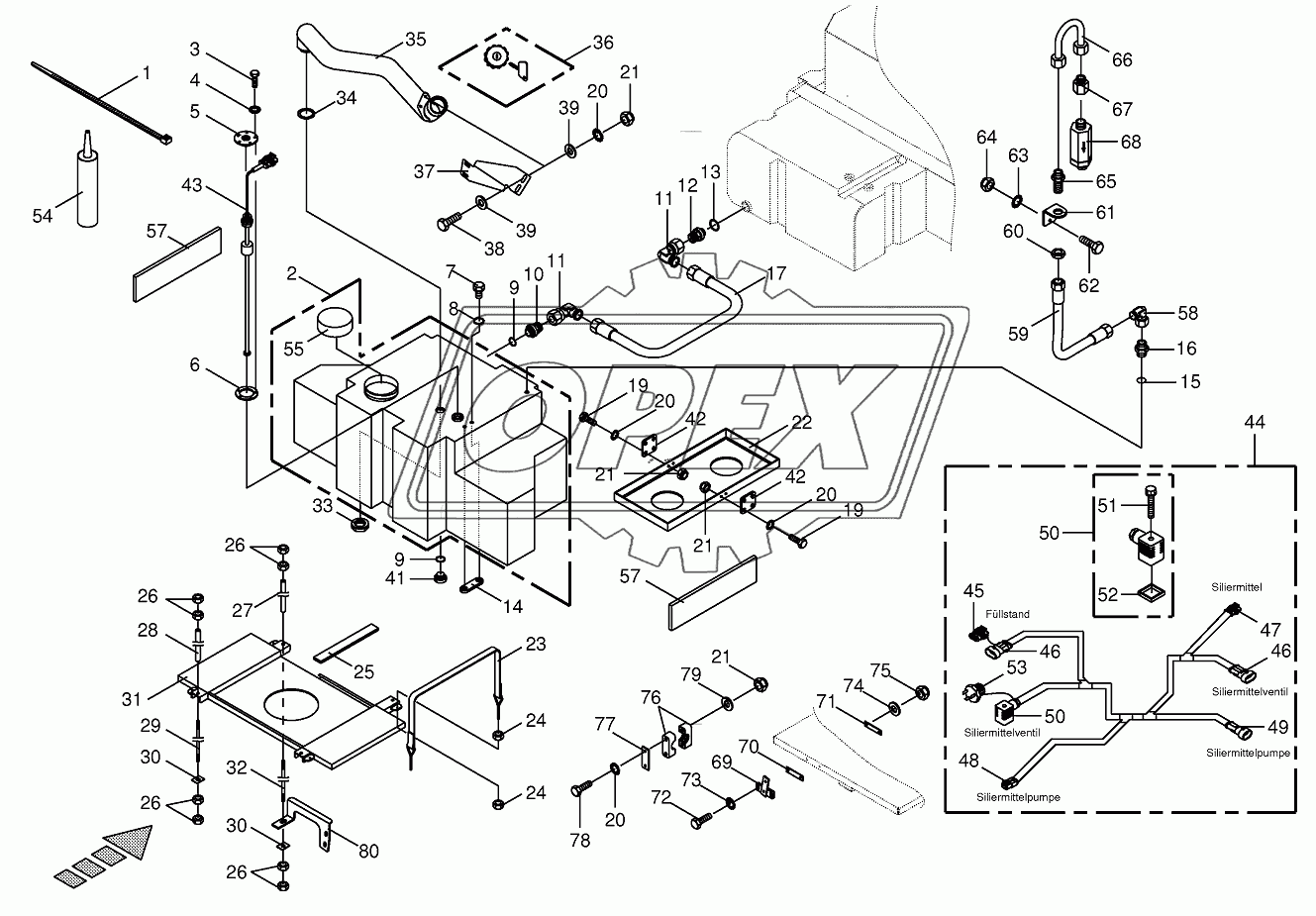 Auxiliary tank