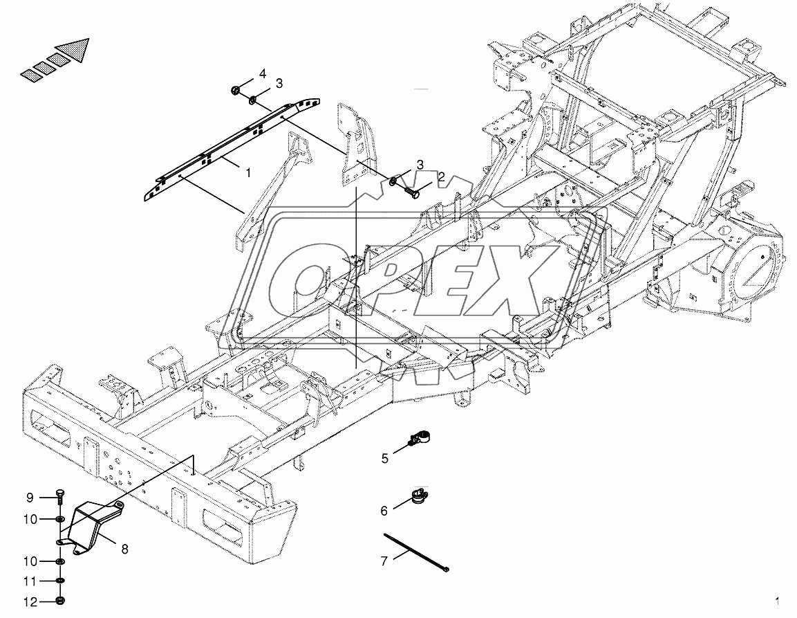 Wiring harness fastening