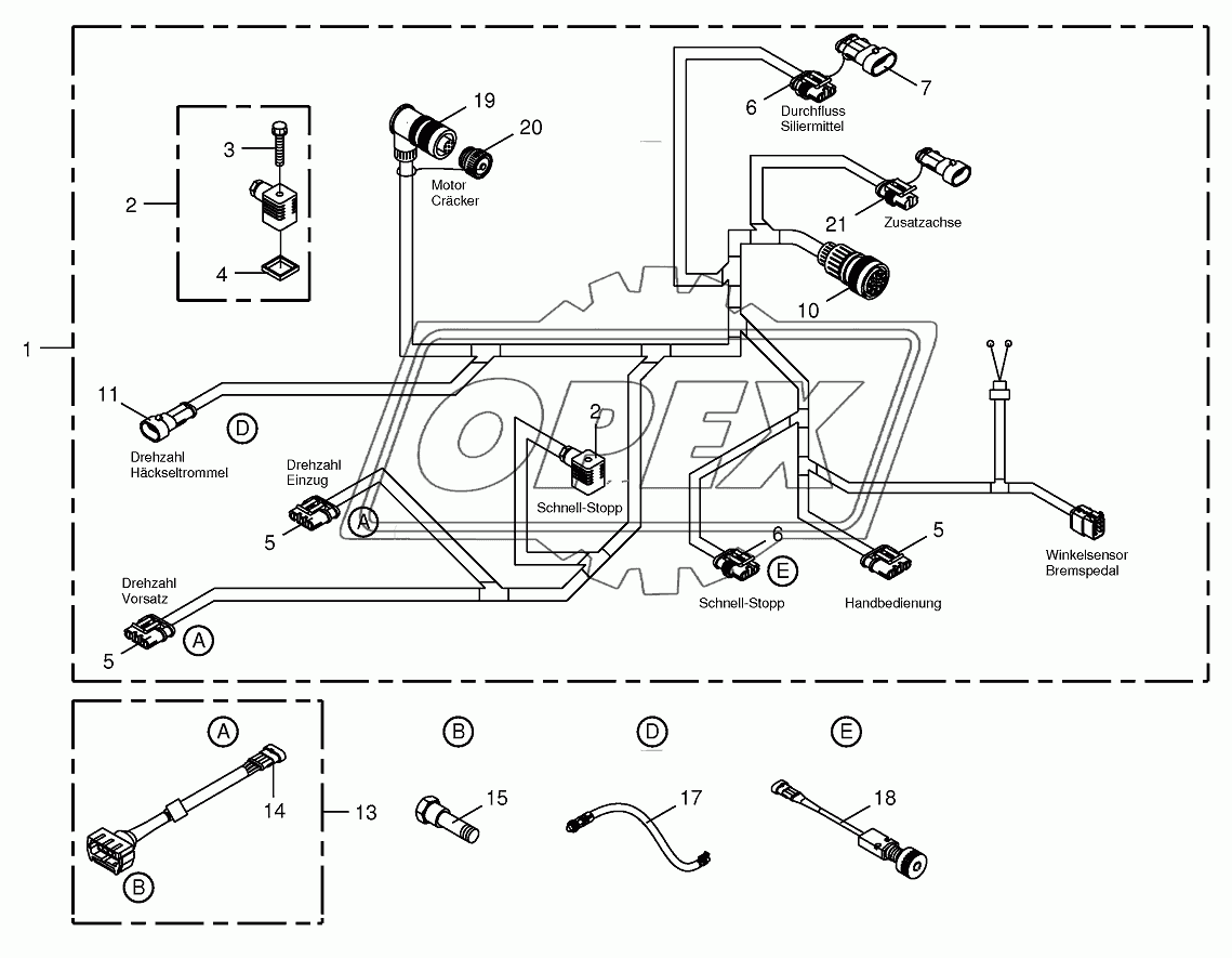 Wiring Harness-lateral left