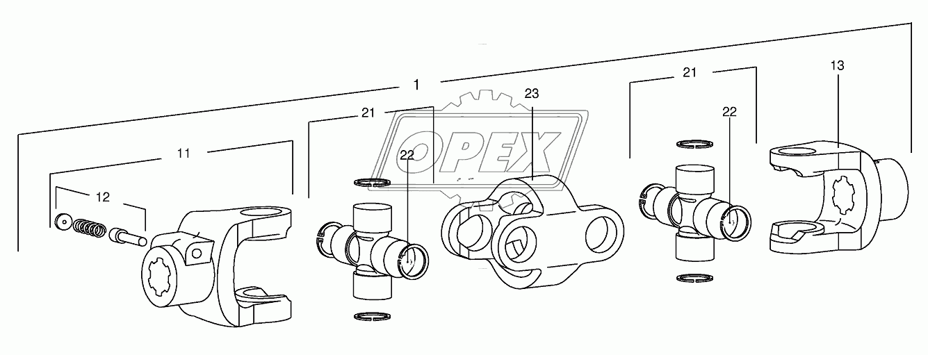 Double universal joint