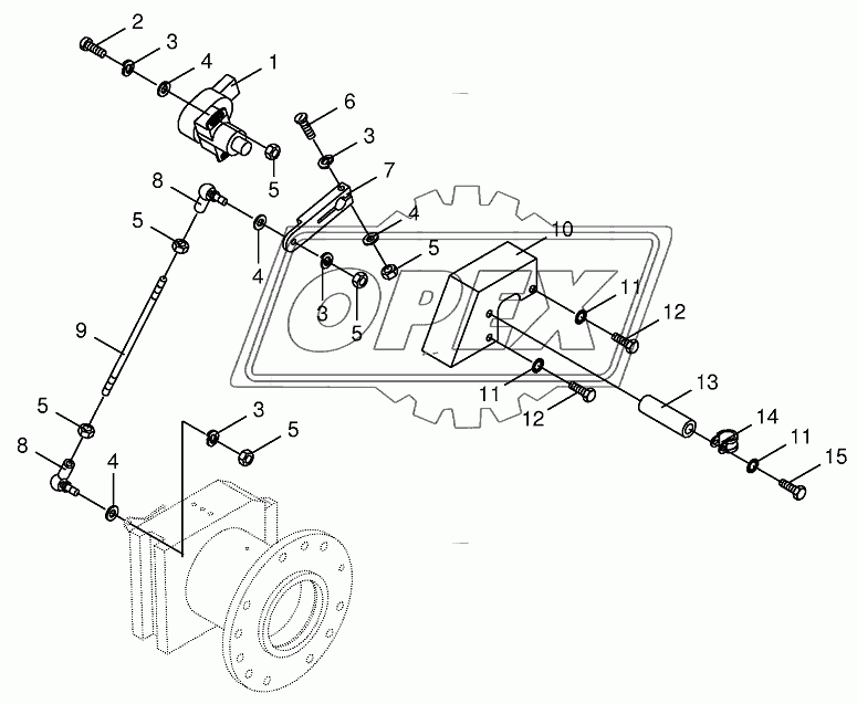 Angle sensor-chopping drum