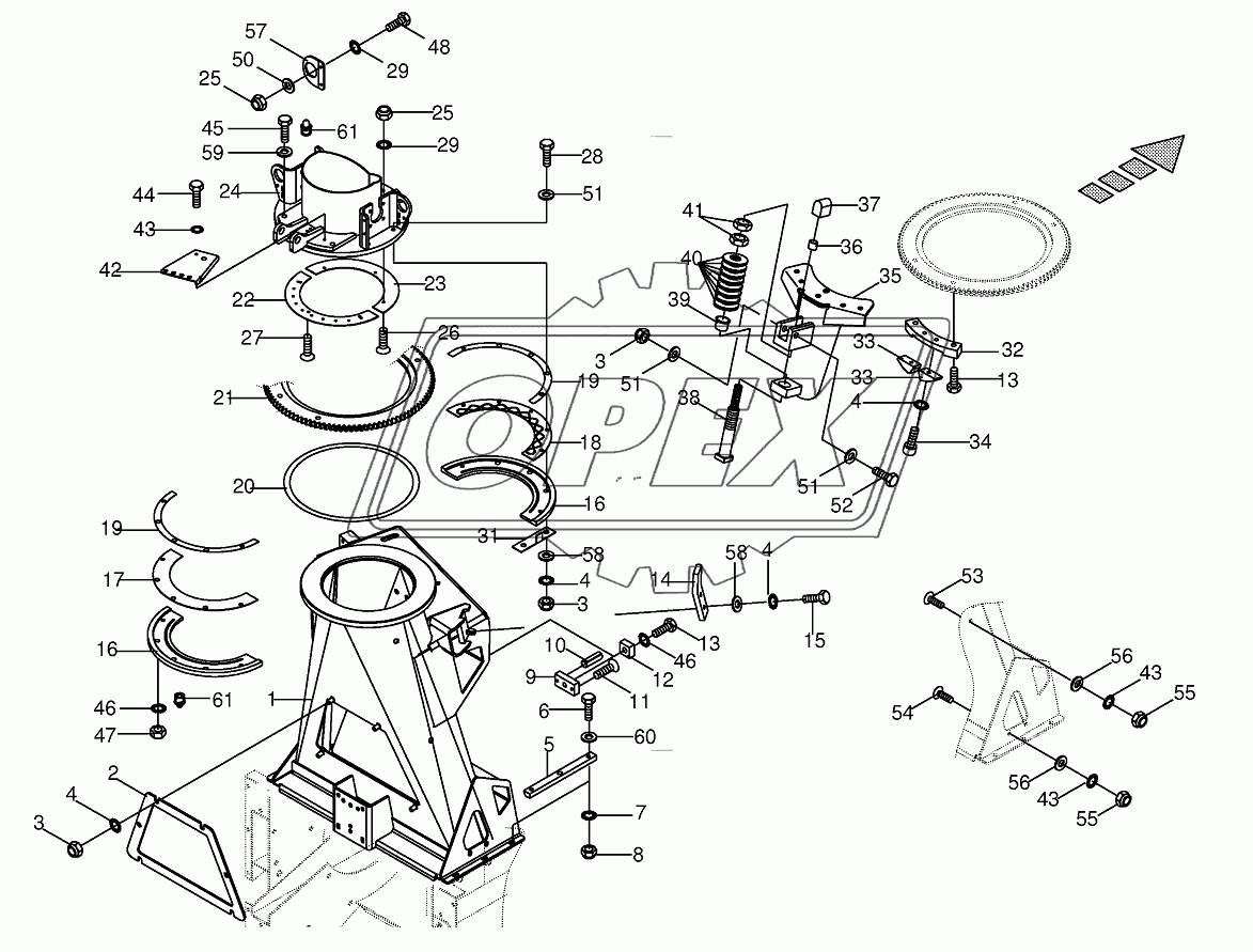 Duct nozzle