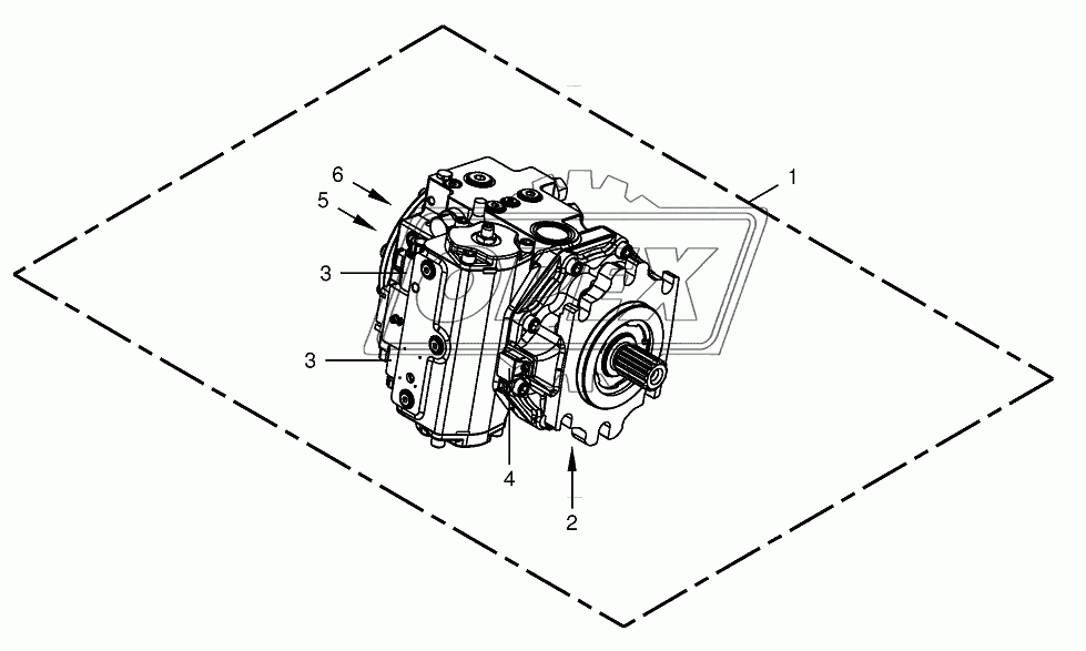 Variable disqlacement pump 1