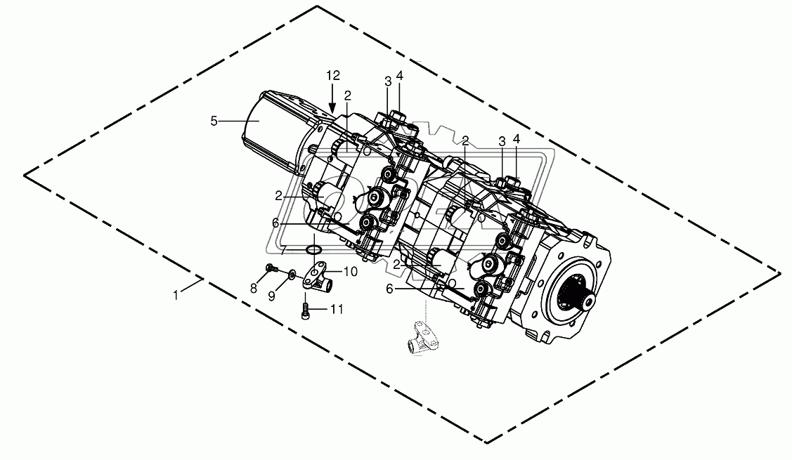 Variable disqlacement pump 805001-831500