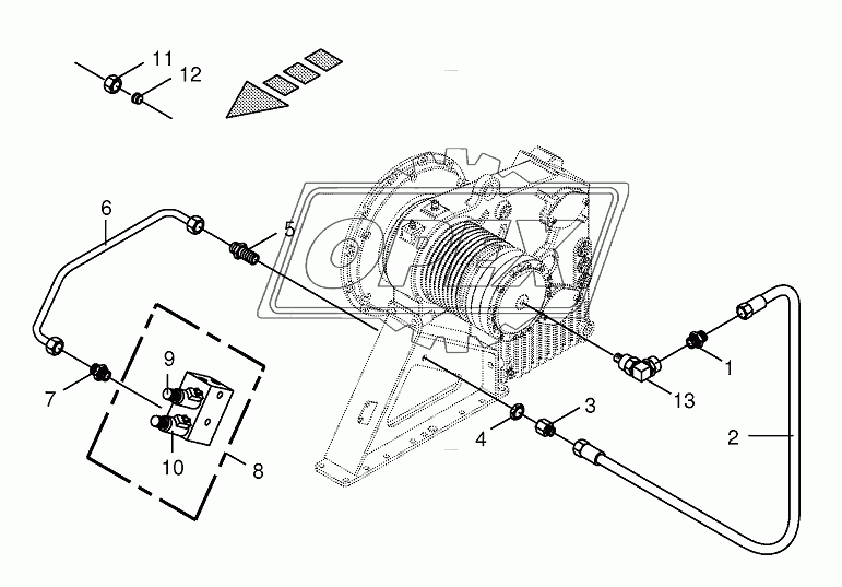 Lines main clutch
