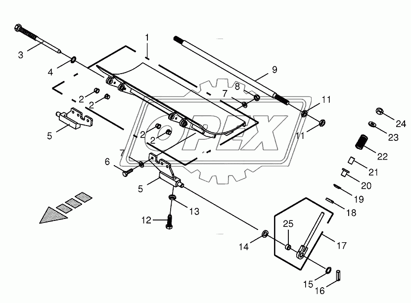 Drum base-spring-mounted 805001-831500