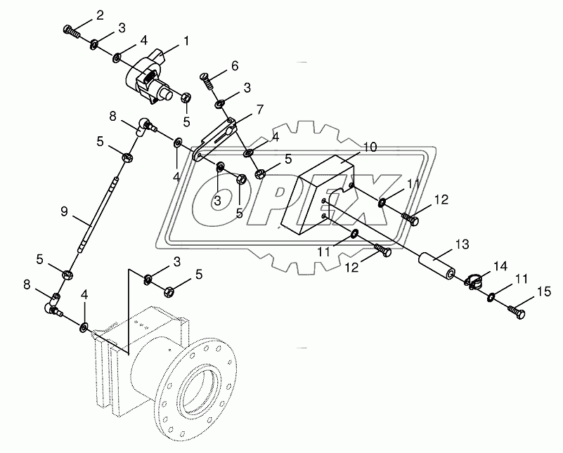 Angle sensor-chopping drum