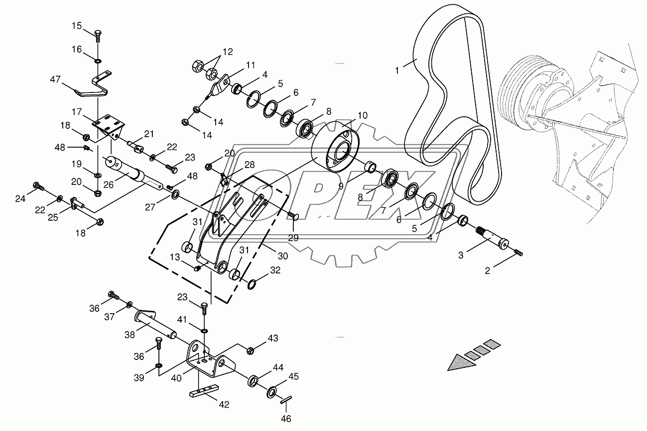 Cracker drive/tensioning device